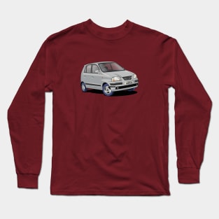 Hyundai Amica/Atoz/Atos in Silver Long Sleeve T-Shirt